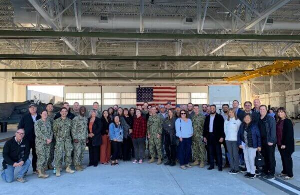 ROICC China Lake celebrated a ribbon cutting ceremony for the South Airfield Complex on Nov. 7 to mark the completion of six projects that make up the complex.