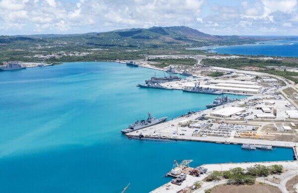 US Naval Base at Guam