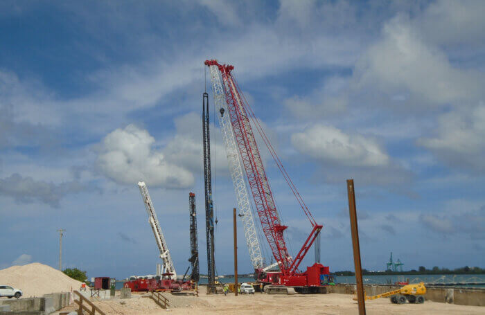 Repair Lima Wharf